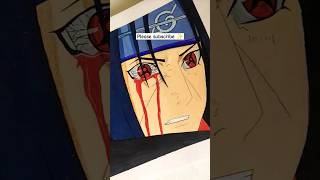 in 4 hours 😱💥💥 ITACHI ❓❓#animeart #artist #itachi #trending #shorts