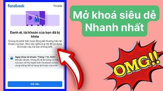 Hướng Dẫn Cách Mở Khoá Facebook | Cách Mở Khoá Facebook Bị Khoá Dạng Két Sắt Tím Mới Nhất 2021