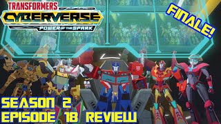 Transformers Cyberverse Season 2 (Power of the Spark) Episode 18: The Crossroads REVIEW (FINALE!)