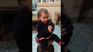 1 YEAR BABY GIRL SING NURSERY RHYMES (1 YRS 2 MONTH OLD) TO BE EXACT - KHASI BABY GIRL FROM SHILLONG