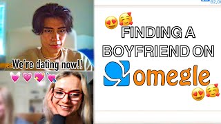 FINDING A BOYFRIEND ON OMEGLE *we're dating* | Jasmine M