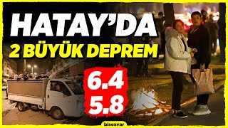 Hatay'da Peş Peşe ŞİDDETLİ Depremler - Son Dakika Deprem Haberleri