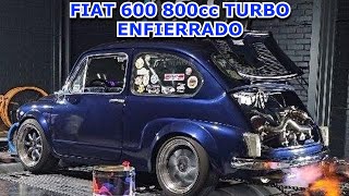 FIAT 600 800cc TURBO CON TODOS LOS FIERROS