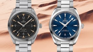 Omega Seamaster Railmaster vs. Omega Seamaster Aqua Terra 150M