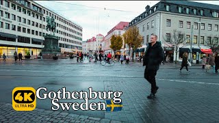 Heart of the City: A 4K Walk Exploring Saluhallen and Nordstan | Christmas vibes |Walking_Tour |