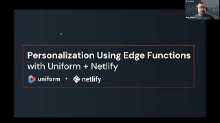 Personalization Using Edge Functions with Netlify + Uniform