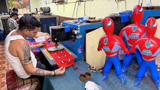 Must-Watch: Spiderman PVC Balloon Toy Factory Tour.