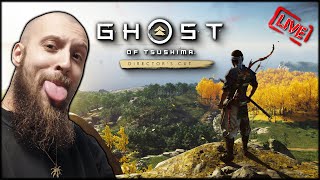 GHOST OF TSUSHIMA PC #1 🍂 PREMIERA! /RTX4090 | ZACZYNAMY! 🔴 [NA ŻYWO]