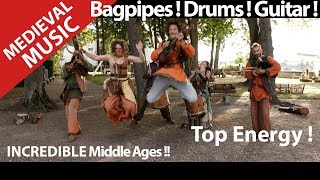 Bagpipes Medieval Music ! Leonardo da Vinci 's Region France .Renaissance Castle.Hurryken Production