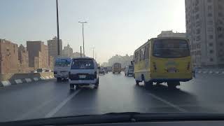 نزلة دائرى السلام إلى جسر السويس و عدلى منصور Salam Ring Road exit to Suez Bridge and Adly Mansour