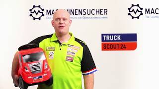 Michael van Gerwen buys his truck on TruckScout24 | World Darts Championship 2020 | TruckScout24