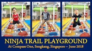 Ninja Trail Playground at Compass One, Sengkang, Singapore