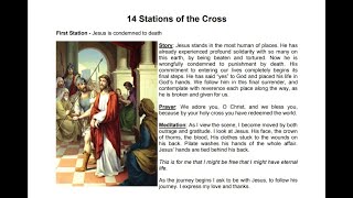 First Stations-Jesus is condemned to death