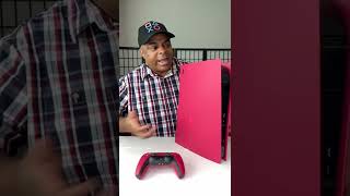 Is this PS5 Red....or Pink? #shorts