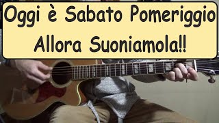 Sabato pomeriggio Nuovo tutorial - Claudio Baglioni