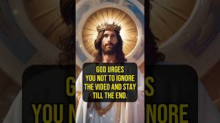 ✝️ GOD URGES YOU NOT TO IGNORE THE VIDEO AND STAY TILL THE END. #lawofattraction #godmessage #jesus