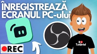 TOP 3 Programe GRATUITE de FILMAT ecranul PC-ului - TUTORIAL ROMÂNĂ