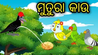 Mutura Kau | Odia Cartoon | Odia Bird Stories | Odia Chadhei Gapa| Odia Moral Story | Odia Gapa