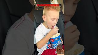 ADEK SUKA MAKAN POPCORN #funny #shorts