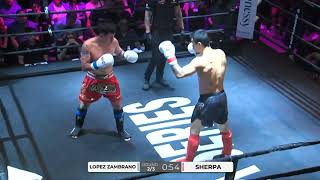 K Series IV: Ronald Lopez Zambrano vs Nima Sherpa