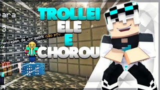 TROLLEI O MENINO E ELE CHOROU - TROLLANDO OS PARÇAS #1 MCPE 0.15.10