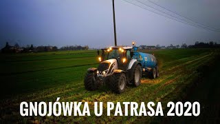 ★ ★ ★ Wywóz gnojowicy u Patrasa 2020 ★ ★ ★ [Valtra T144 Versu]