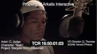 Chris Judge Voice for Stargate SG1 Unleashed - OUTTAKE-