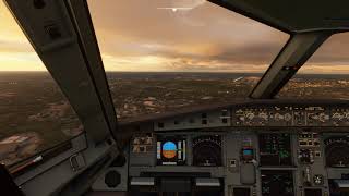 Microsoft Flight Simulator 2020 -- A320 FBW shortest flight