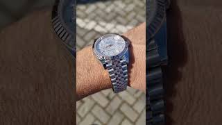 Rolex Datejust SILVER, FLUTED 41 mm 126331