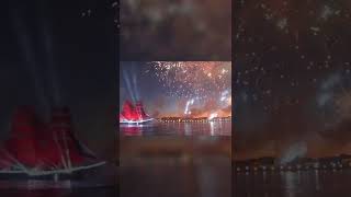 Walking Tour  Virtual walking tour   The Scarlet Sails Saint Petersburg Neva River Festival #shorts