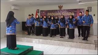 Mars Kementerian Agama by Paduan Suara MIN 1 KOTA MADIUN #mindemangan #kementerianagamari #kemenag