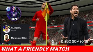 Online Match In Efootball 2024 | Friendly Match In Pes 2024