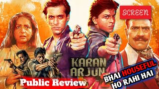 KARAN ARJUN | REVIEW | SALMAN KHAN |SHAHRUKH KHAN | KAJOL | RAKESH ROSHAN HRITHIK KARAN PUBLIC REVIE