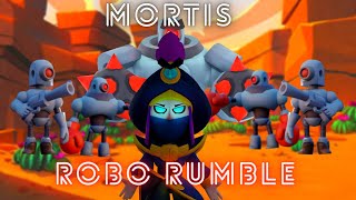 Mortis In Robo Rumble Brawl Stars #Shorts