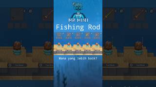 Which fishing rod is better? - Mini World Creata #game #Comparison #Sandbox #shorts