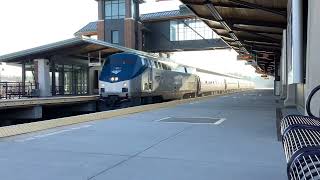 Catching an Amtrak Vermonter in Berlin, CT