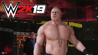 WWE 2K19 - Brock Lesnar (Entrance, Signature, Finisher)