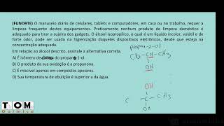 Características de alcoóis