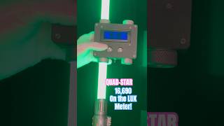 How Powerful is a QUAD-STAR 4-Strip Pixel Lightsaber? #lux #shorts #short