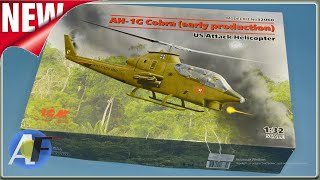 NEW!! ICM 1/32 AH-1G Cobra [detailed video preview]