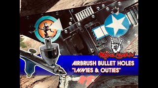 Quick Airbrush Lesson: Bullet Holes