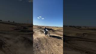 Mobbing a stock DRZ on a little track