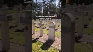 Polish WW2 Military Cemetery 🇵🇱 in Lommel, Belgium 🇧🇪