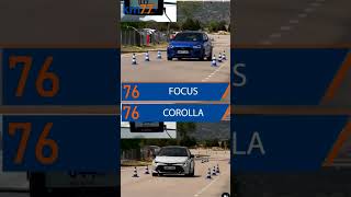 Focus vs Corolla #esquiva77 #shorts