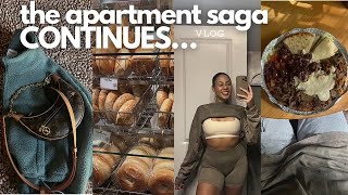 VLOG: the apartment saga continues.. at this rate im not moving, love is blind DC & gymshark haul