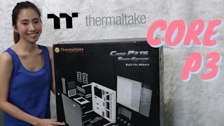 THERMALTAKE CORE P3 (SNOW EDITION) UNBOXING & OVERVIEW