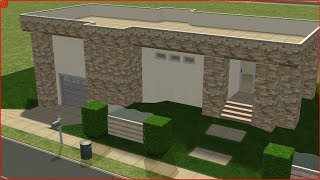 CASA MODERNA [EXTERNA]  - THE SIMS 2 [SPEED BUILD]