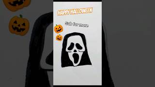 #howtodraw #halloween #scream #drawing #ghostface