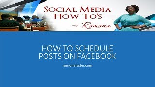 How To Schedule Posts On Facebook (How to Schedule Facebook Posts) [Step-by-step Facebook Tutorial]