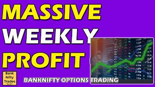 EP18- MASSIVE WEEKLY PROFIT! Rs.31200/- How I use simple price action with candlestick pattern